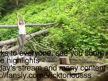 Vicktorious I will be absent from the streams from March 23 to April 26, I will be studying Chaturbate Model - Cam Recordings